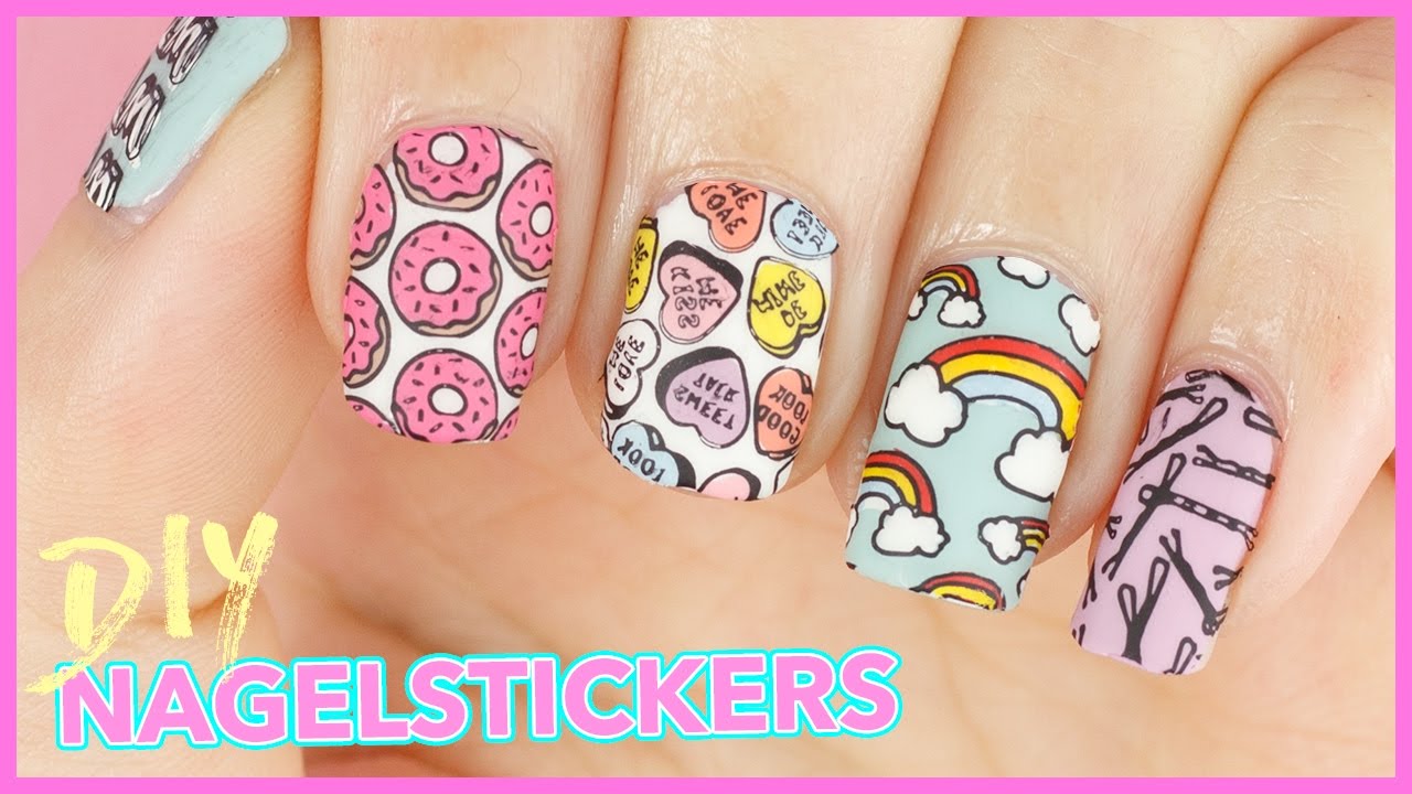 DIY Nagelsticker | Reverse Stamping - Tumblr Girl & Crystal Clear von ...