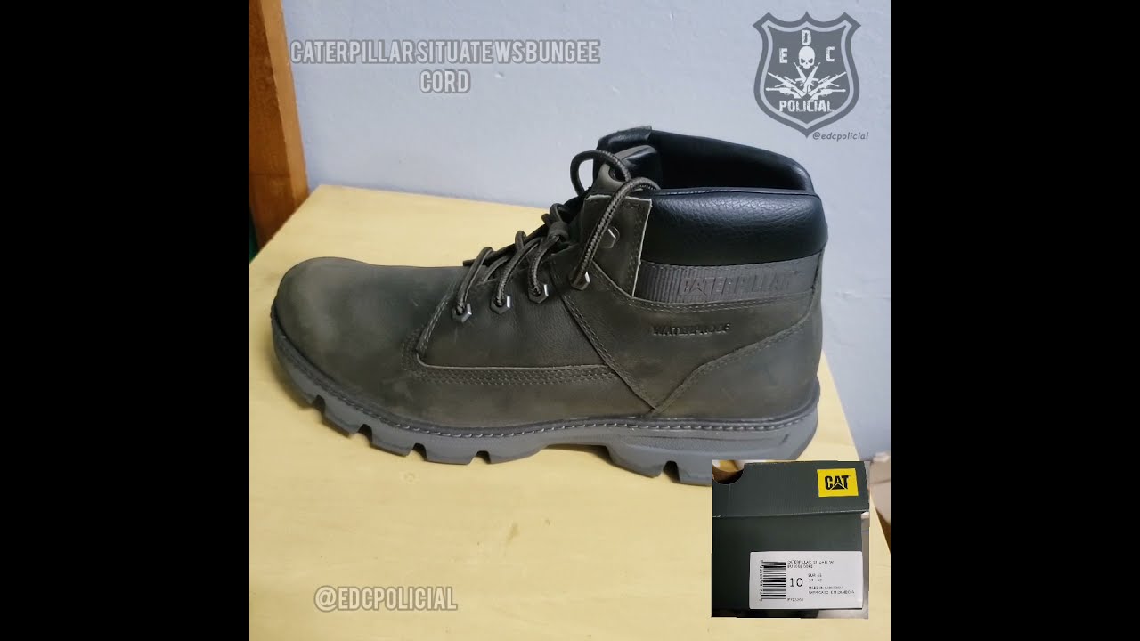 Bota Caterpillar Original Threshold WP Preto