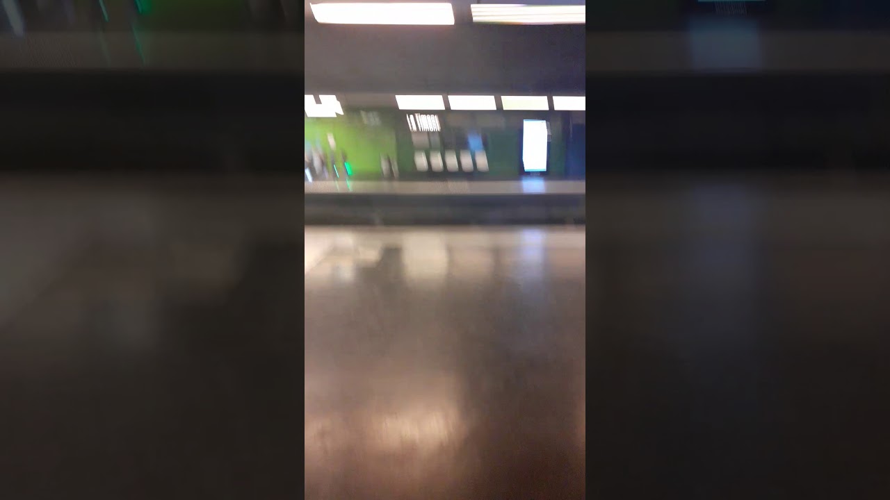 Le metro en confinement