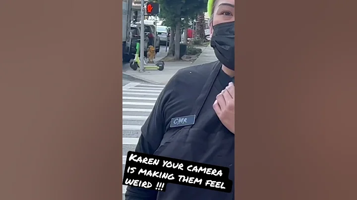 Nosey Karen can you stop filming they dont want to...
