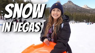 SNOW in LAS VEGAS! Best Things To Do in Mount Charleston