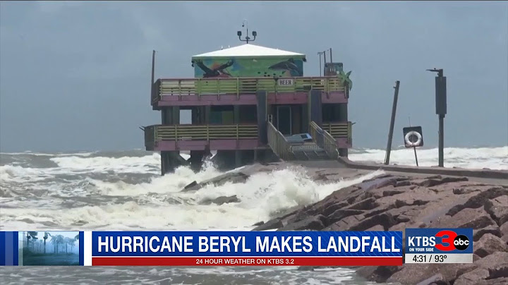 Beryl regains hurricane strength as it bears down on southern Texas