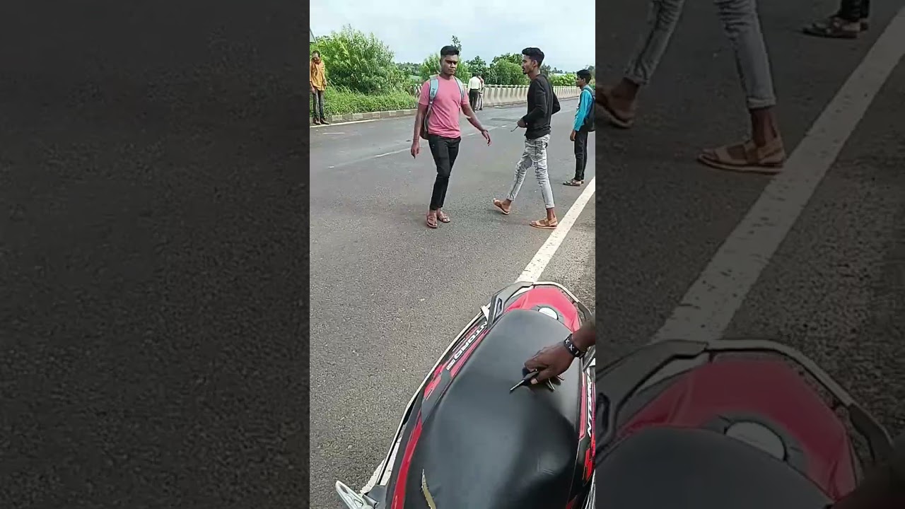 Today Seoni Nagpur road bike accident NHAI Ambulance fast service come in 5 min