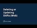 Updating or Deleting Shifts (Web) in Buddy Punch