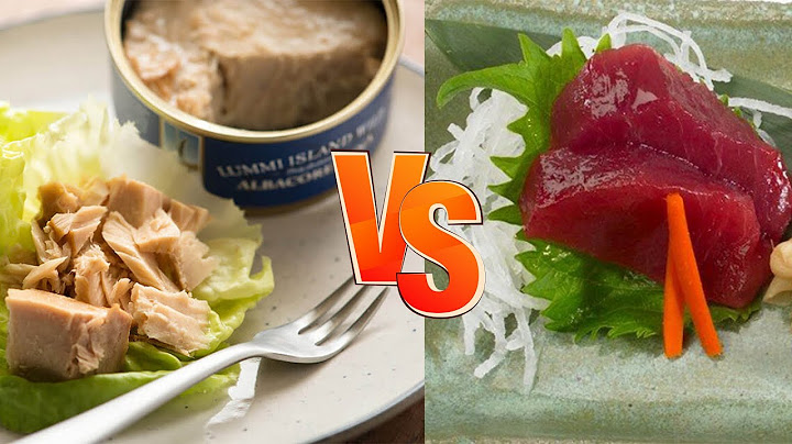 Canned Tuna vs Fresh Tuna