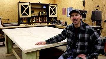 #57 Building My New Heavy Duty 800 lbs. Workbench