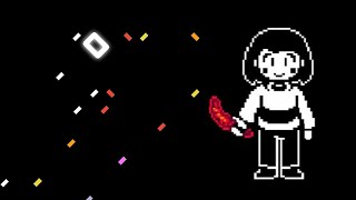 Undertale - No More Deals Chara Theme Bouncing Square Cover