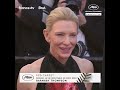 Cate Blanchett aux côtés du réalisateur Barnaby Thompson pour présenter leur dernière collaboration
