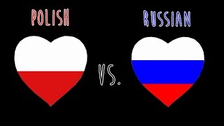Non/Disney Female Voices Comparison : Polish vs. Russian