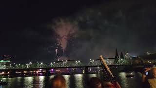 2023 05 26 22 07 23 Rose Festival Fireworks Sightseeing Cruise on Portland Spirit Crystal Dolphin.