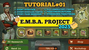 Day R Survival - E.M.B.A. PROJECT 2025 (Tutorial #01) #gameguide #gameplay