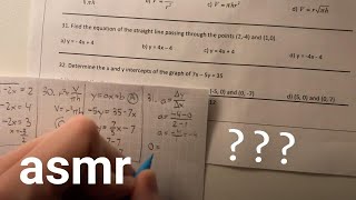 solving fun math questions - math asmr screenshot 1