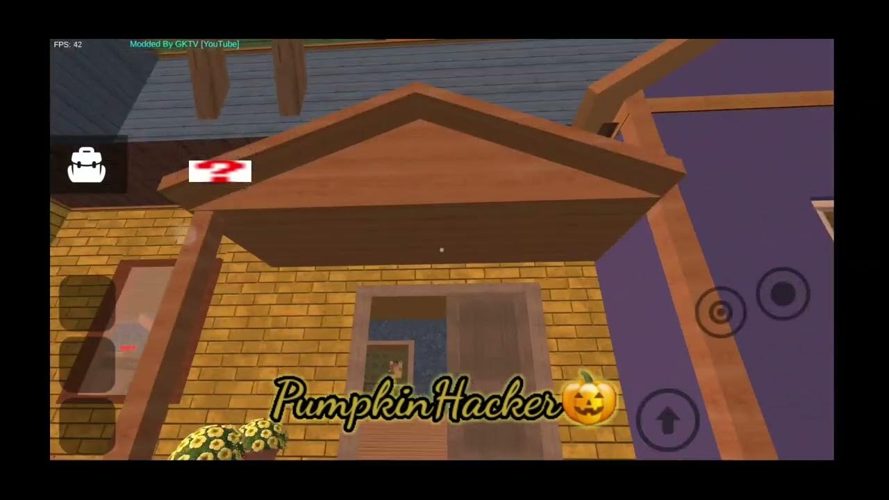 Pumpkin hacker mod menu angry neighbor