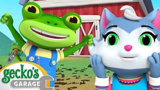 Earth Day Special! Farming Fix-up | Gecko's Garage | Cars & Truck Videos for Kids
