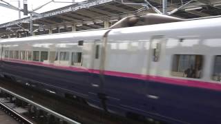 E2 Series Shinkansen Passing Through
