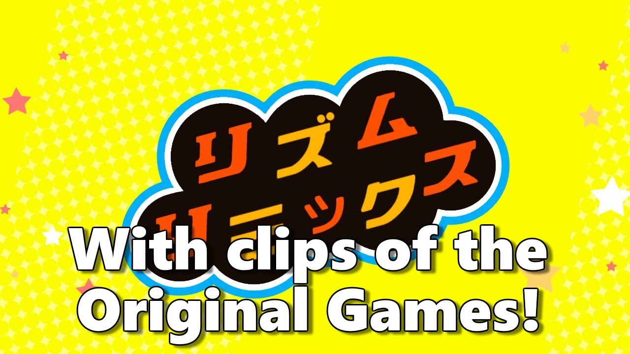 Rhythm Heaven Series Medley but with clips of the original games