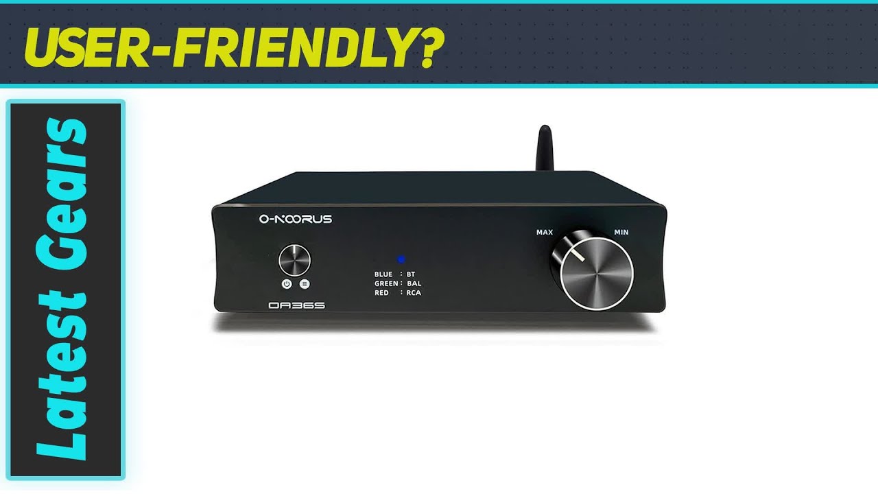 Unleashing Pure Audio Power: O-NOORUS OA36S Fully Balanced Class D Amplifier Review!