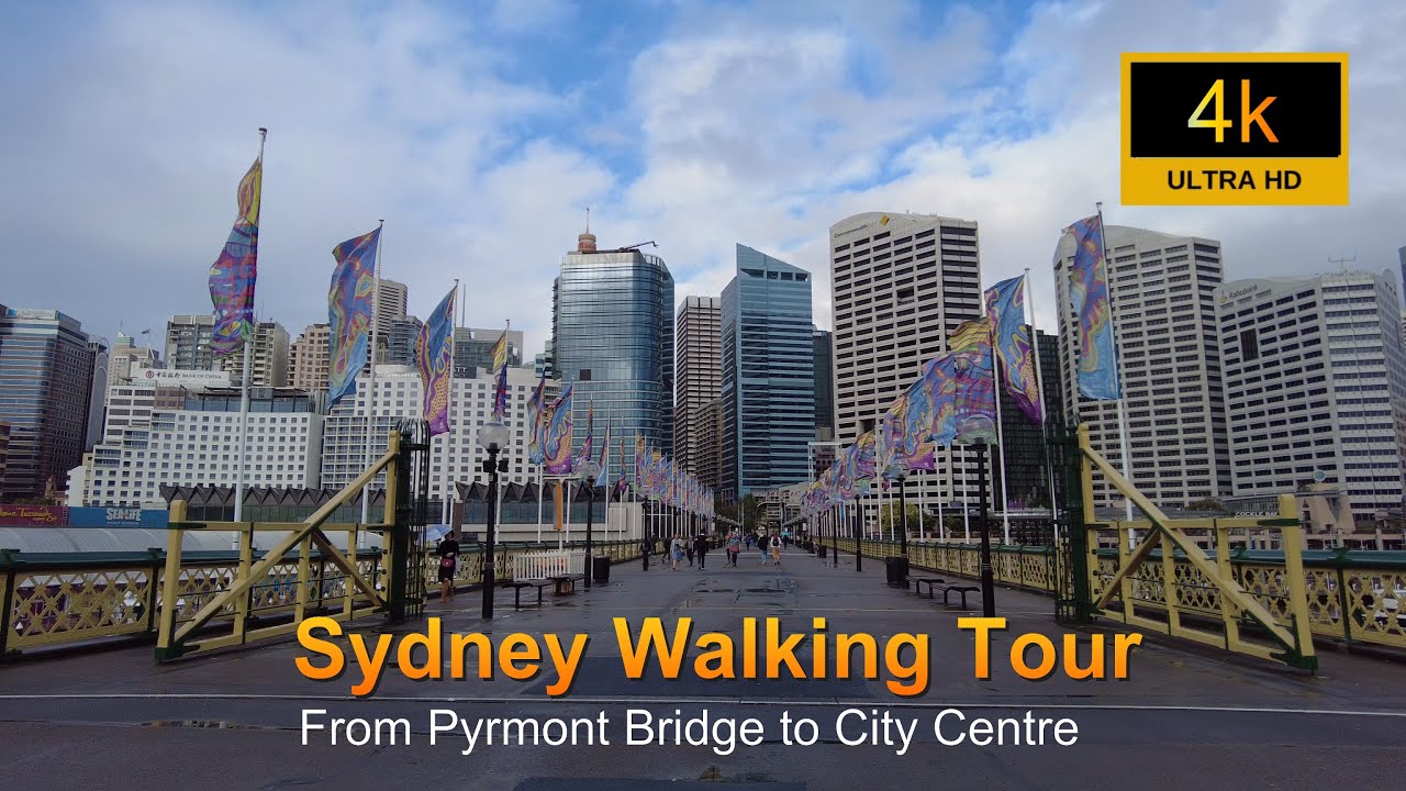 Sydney Walking Tour | Pyrmont Bridge to City Centre