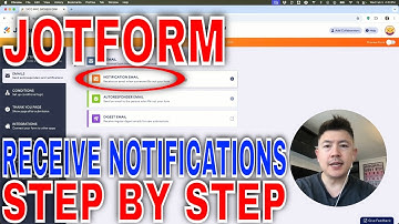 ✅ How To Receive JotForm Submittal Email Notifications 🔴