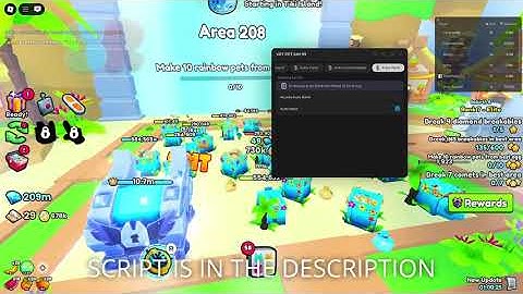 THE BEST AUTO RANK SCRIPT PET SIMULATOR 99 Updated  Auto farm, Auto Rank
