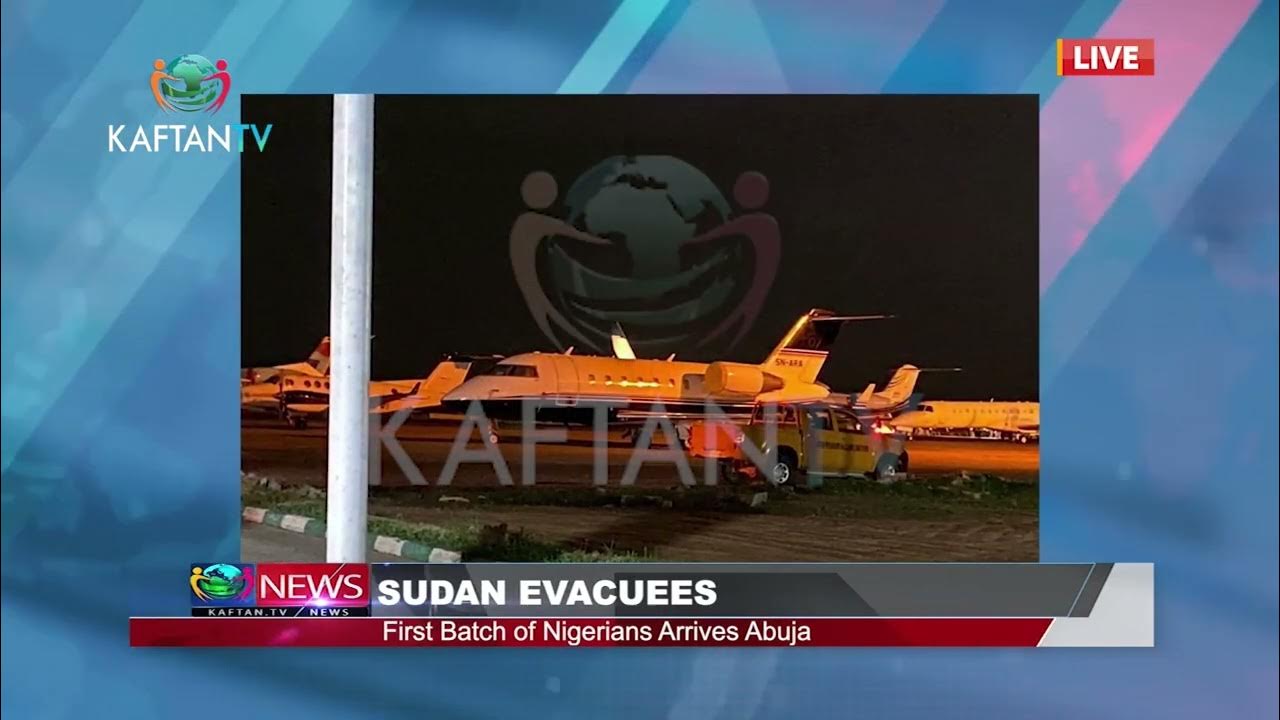 SUDAN EVACUEES: First Batch of Nigerians Arrives Abuja