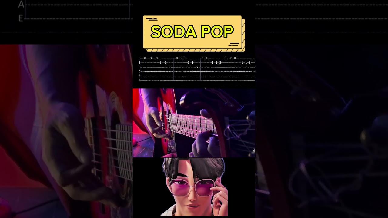Soda Pop - Easy Guitar Tutorial