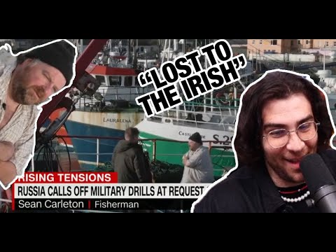 Thumbnail for HasanAbi REACTS to Irish Fishermen Defeated the Russian Navy │ CNN News Reacts