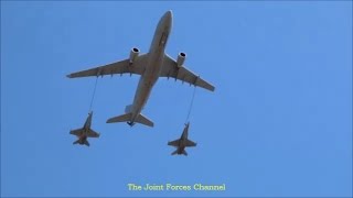 2 F 18s Mid Air Refueling By KC 30 At Avalon Airshow 2017 Day 1&2