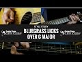 Bluegrass guitar licks in c major  bluegrass guitar lessons