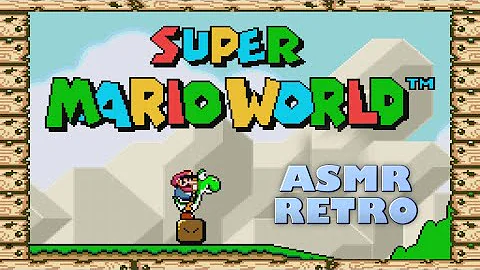 ASMR - SUPER MARIO WORLD [SNES] - Whispered Gameplay