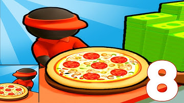 Pizza Ready - Gameplay Walkthrough Part 8 Stickman Pizza Restaurant (iOS, Android)