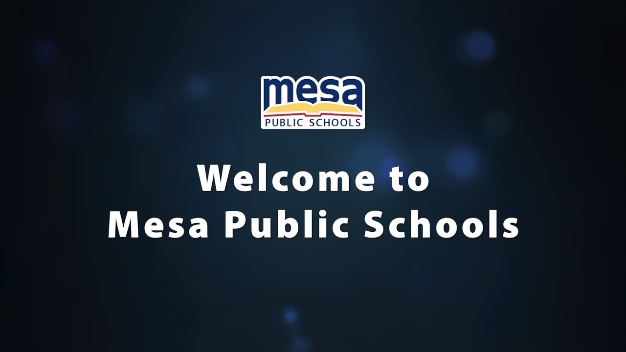 to Mesa Public Schools YouTube