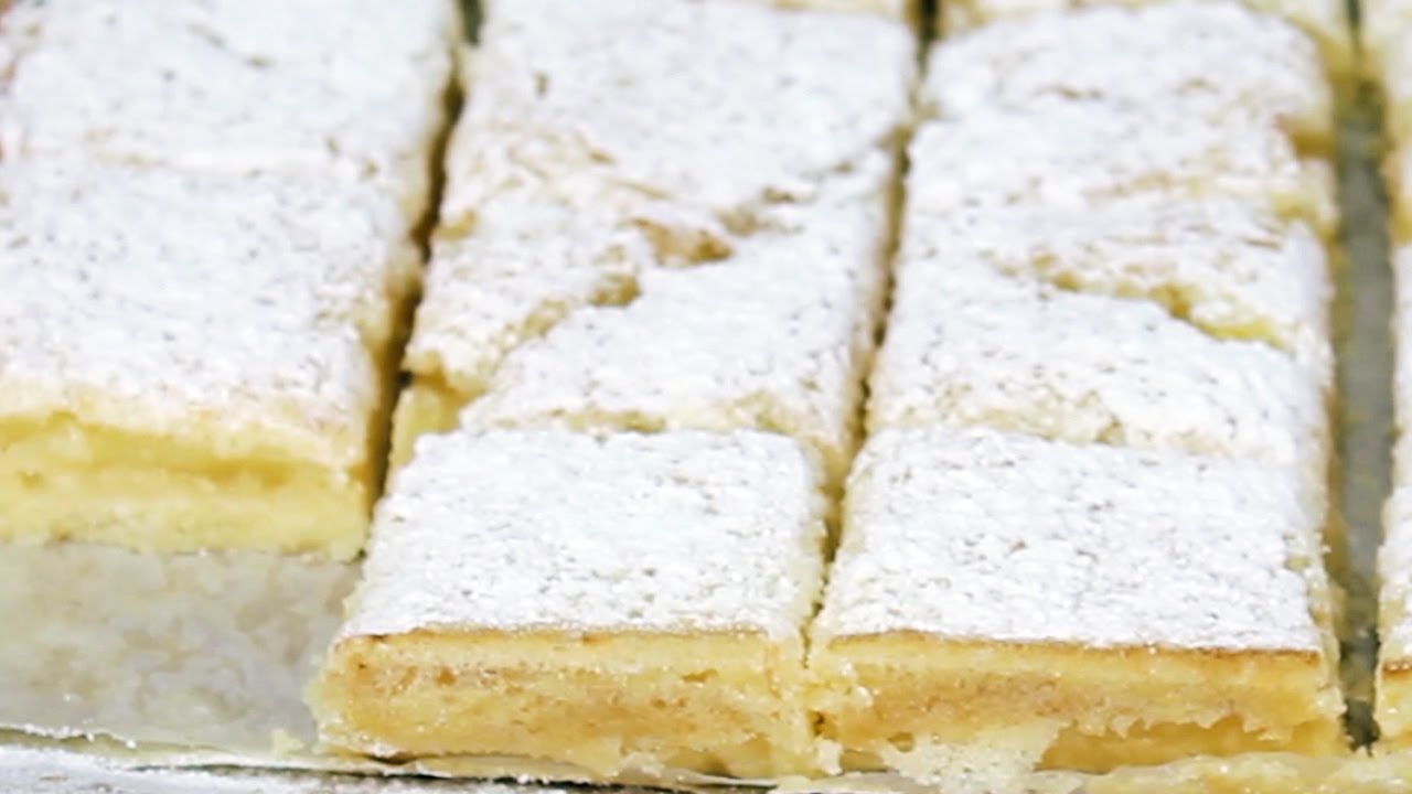 Carrés Fondants au Citron