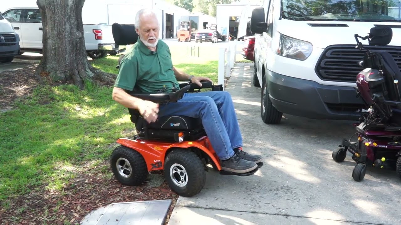 Magic Mobility Extreme X8 with Seat Lift, Tilt & Lights - Off Road Extreme Beach Power Chair - 6349