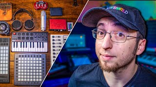 FIRST 10 THINGS YOU NEED AS A MUSIC PRODUCER | home studio setup