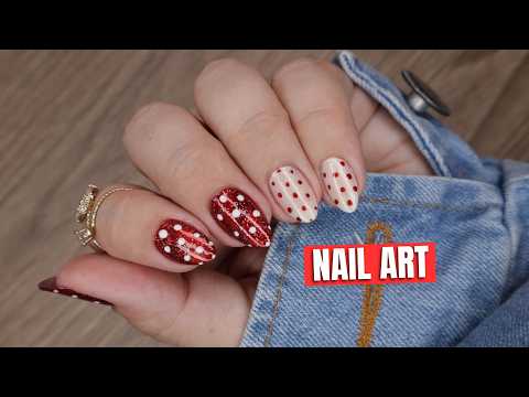 NAIL ART DELICADA: UNHAS COM BOLINHAS