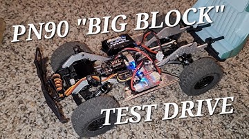 SCX24 C10 - PN90 "Big Block" Test Drive