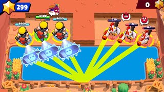 GOD Funny Moments  Glitches  Fails 908, buster team break noob team brawl stars.