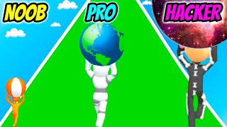 Tricky Track 3D - NOOB vs PRO vs HACKER screenshot 2