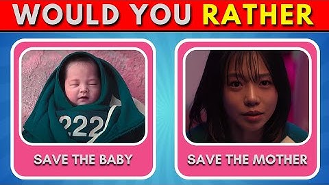 Would You Rather - Squid Game Edition 🦑 | De moeilijkste keuzes ooit