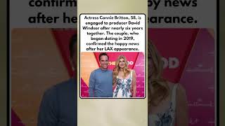 Famous Connie Britton Engaged to Producer David Windsor After 6 Years Together 💍 #shorts #news Profile