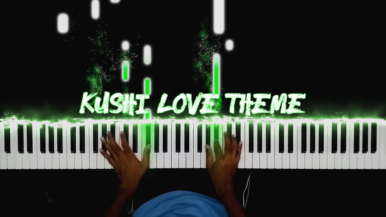 Kushi Theme Music Piano | Love BGM | Vijay | Thalapathy | Particular Effect | Piano Glise.