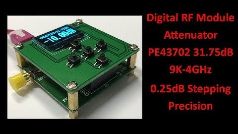Digital RF Attenuator PE43702