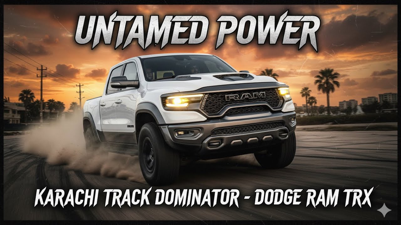 Dodge ram trx on track😮‍💨| mark x donuts🔥| hannanhocane