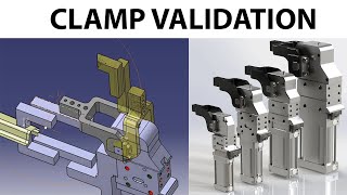 How to select clamp cylinder | Clamp Validation | Catia | BIW fixture design