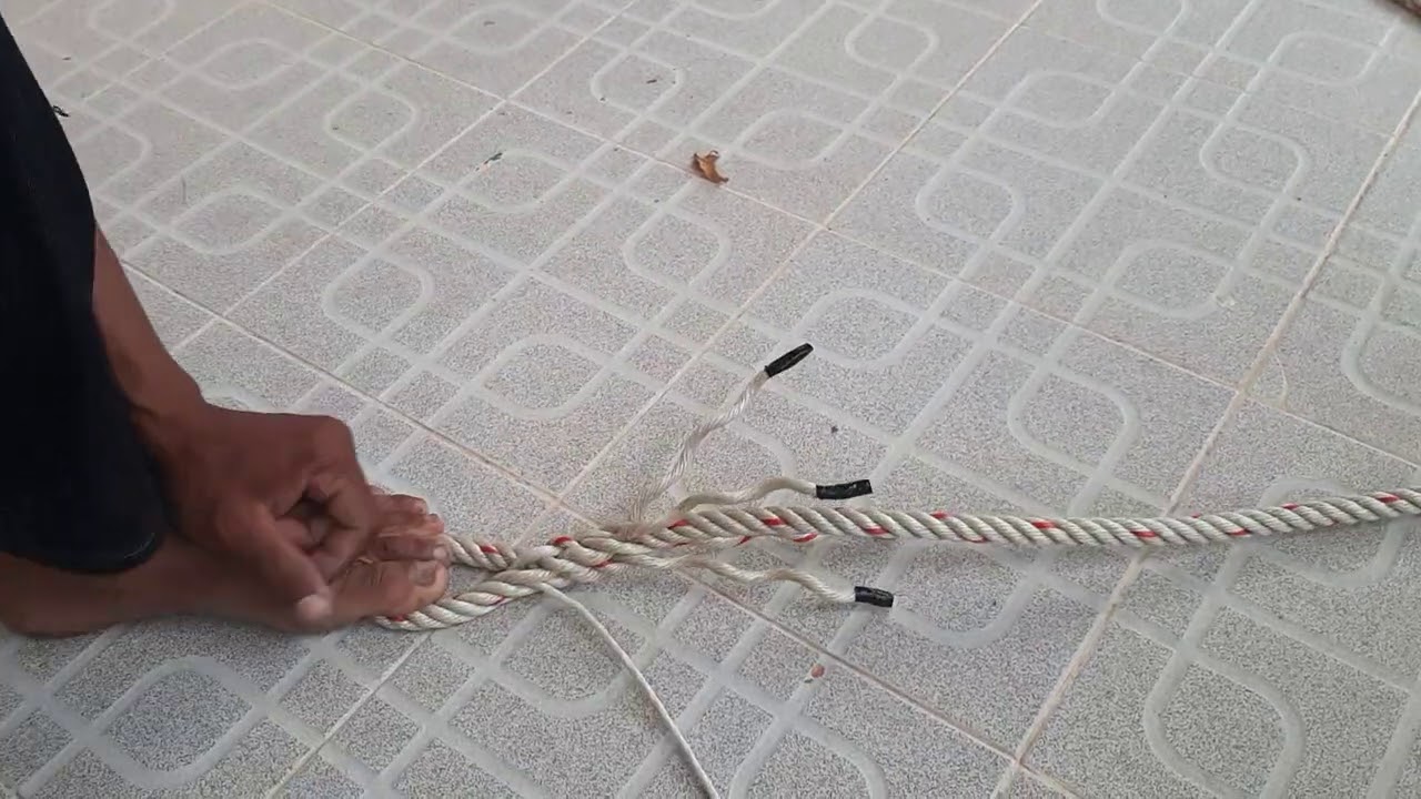 ep 25 การถักเชือกบ่วงบาศสำหรับคล้องสัตว์