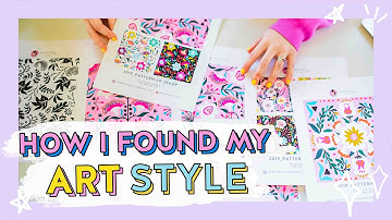 How I Found My Signature Art Style Fast! (in Textile & Pattern Design)