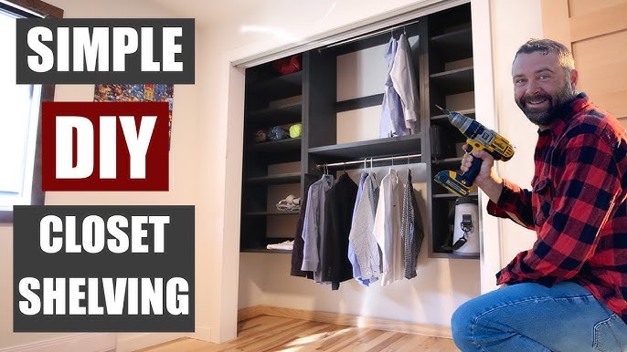 Build a Closet Dresser and Easy DIY Closet Shelves » Lovely Indeed