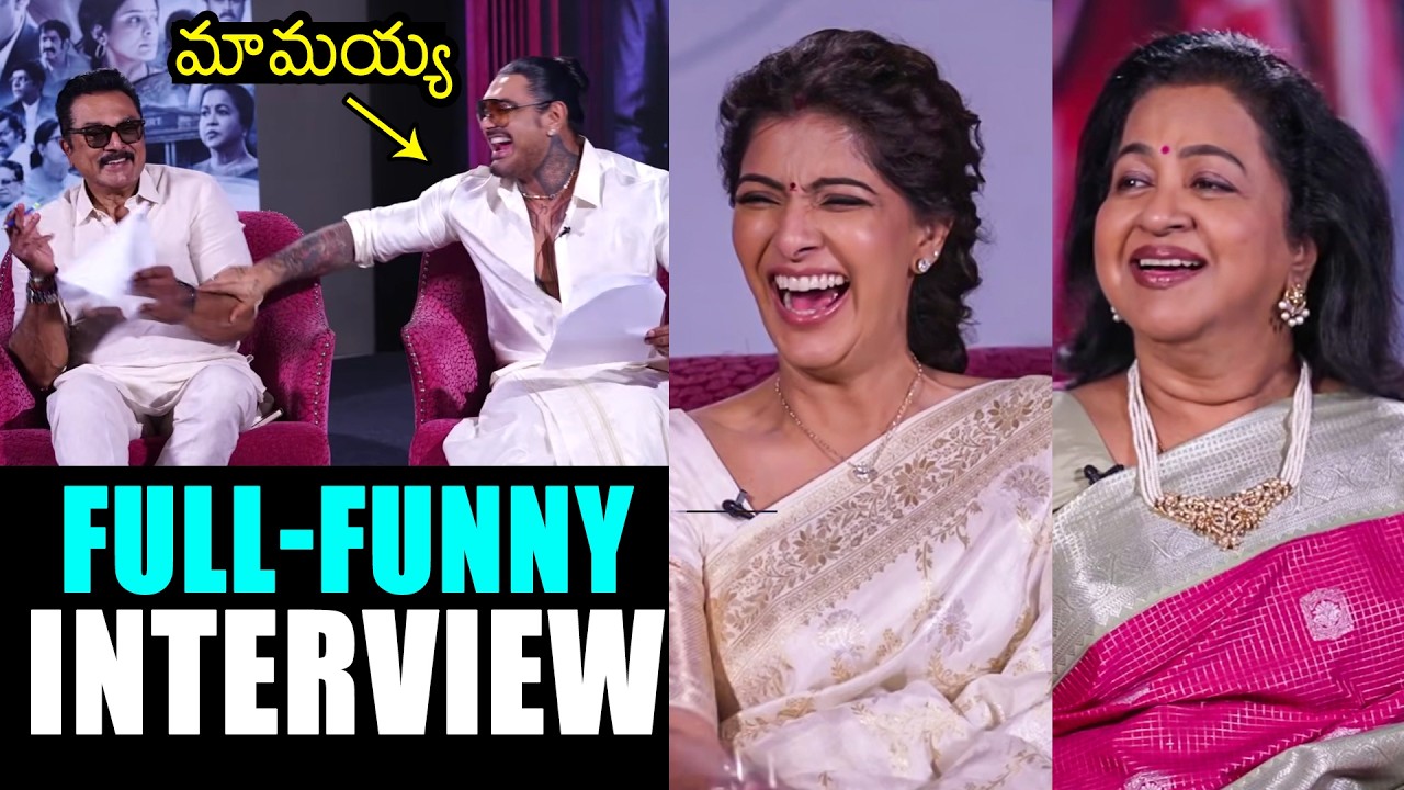 Saraswati FULL-FUNNY Interview | Sarath Kumar | Varalaxmi Sarath Kumar | Radhika | Filmylooks
