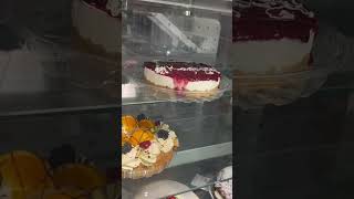 Cake display in store look delicious ❤️#cake #design #delicious #food